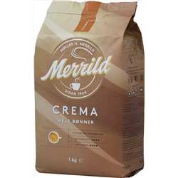 Merrild. Crema (зерновой) 1 кг. мягкая упаковка