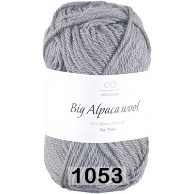 Пряжа Infinity Big Alpaca Wool (моток 50 г/75 м)