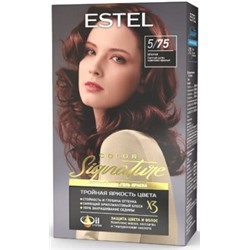 ESTEL COLOR Signature Крем-гель краска для волос тон 5/75 Брауни