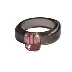 Модное кольцо из эпоксидной смолы, арт.008.234
