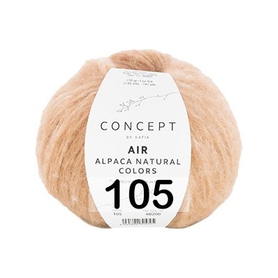 Пряжа Concept Air Alpaca Natural colors (моток 50 г/135 м)