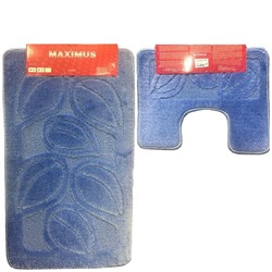Коврик для ванной Confetti Maximus Классик (2шт) 50*80 + 50*40 синий