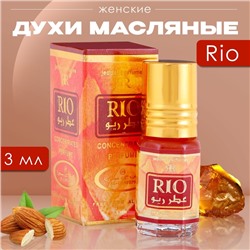 Духи масляные женские Rio, 3 мл