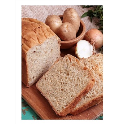 Готовая хлебная смесь Картофельно-ржаной хлеб,  0.5 кг