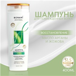 Шампунь для волос с маслом арганы и жожоба, восстановление, 400 мл, bonami BONAMI