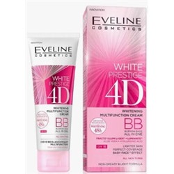 Eveline White Prestige 4D ВВ Крем многофункциональный выравнивающий SPF 15 для всех типов кожи,50 мл