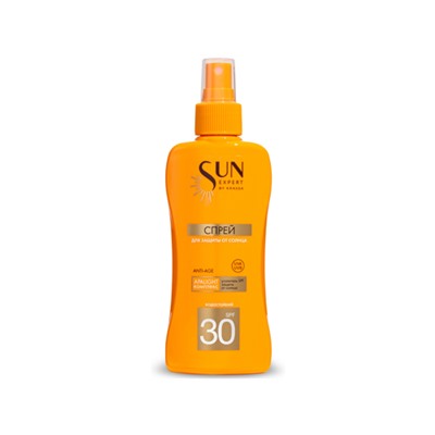 KRASSA. SUN EXPERT by KRASSA. Спрей для защиты от солнца SPF 30  180 мл