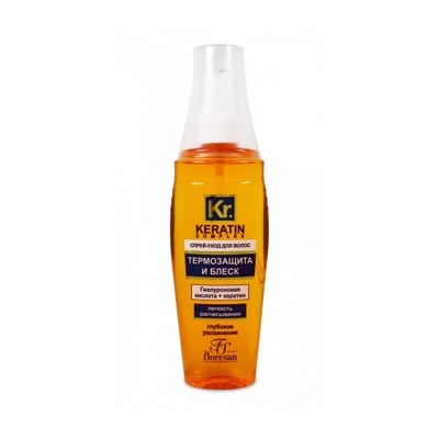 Ф-581 Keratin Complex Спрей-уход для волос Термозащита и блеск 135 мл