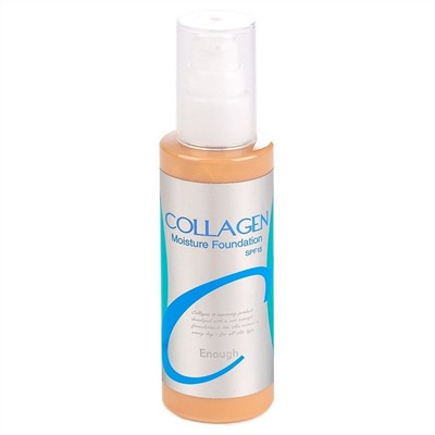 Enough Увлажняющий тональный крем для лица с коллагеном №21 / Collagen Moisture Foundation SPF15, 100 мл