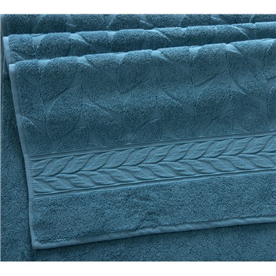 Полотенце махровое Совершенство серо-голубой Текс-Дизайн