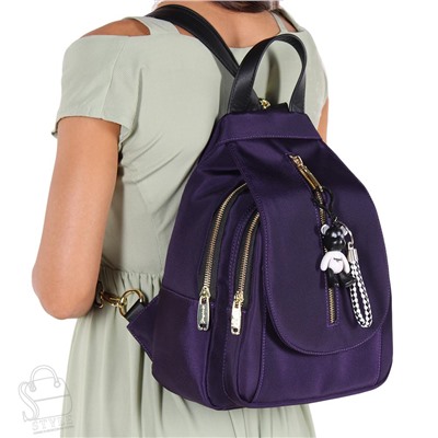 Рюкзак женский текстильный 452-1 violet S-Style   в Новосибирске
