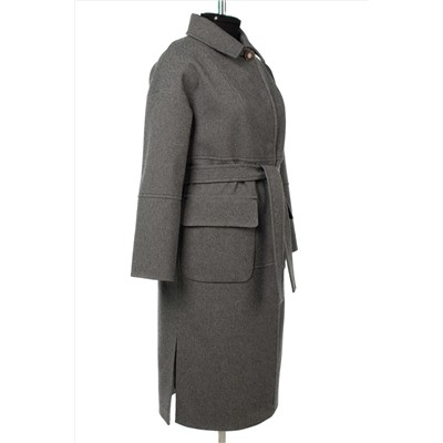 01-10693 Пальто женское демисезонное (пояс)