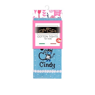 OMSA kids Collant 12Р33-1 с рисунком (Cindy)