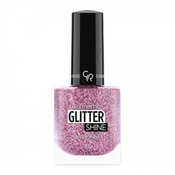 Golden Rose ГЕЛЬ-ЛАК EXTREME GEL SHINE Glitter 10.2мл т.208 фиолетов. с муль