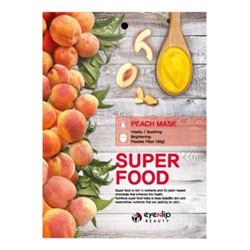 БВ EyeNlip Super food маска д/лица ткань Peach 23мл 251644