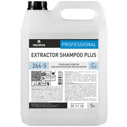 EXTRACTOR SHAMPOO PLUS Усиленное средство для экстракторной чистки ковров 5 л