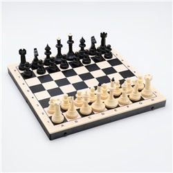 Игра настольная 3в1: шахматы, шашки, нарды 40х40 см, король h=10 см
