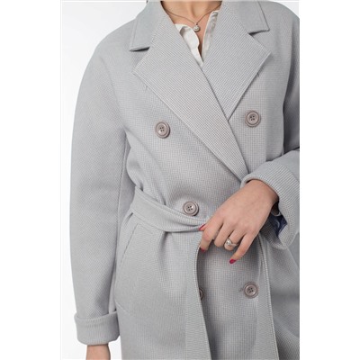 01-11024 Пальто женское демисезонное (пояс)