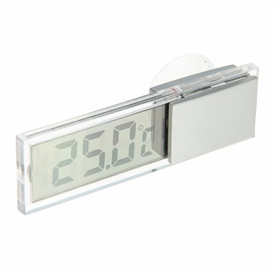 Термометр luazon ltr-17, электронный, на присоске, прозрачный Luazon Home