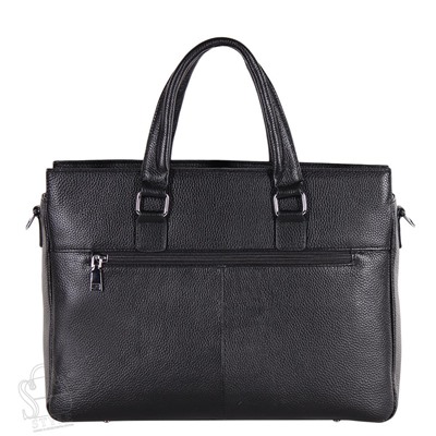 Портфель мужской кожаный 2093BSH black Heanbag