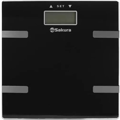 Весы напольные электронные 180кг SAKURA SA-5073BK