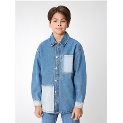 Куртка джинсовая детская для мальчиков Motomoto