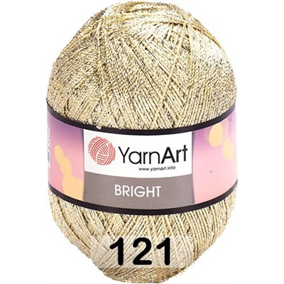 Пряжа YarnArt Bright (моток 90 г/340 м)