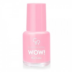 Golden Rose ЛАК WOW Nail 6мл т.017 яркий розовый