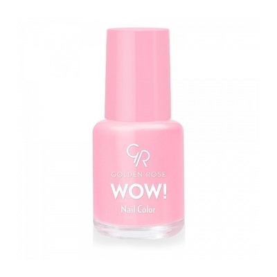 Golden Rose ЛАК WOW Nail 6мл т.017 яркий розовый