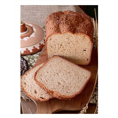 Ограничен срок годности! Готовая хлебная смесь Пшенично-ржаной  хлеб с тмином и кориандром,  0.5 кг