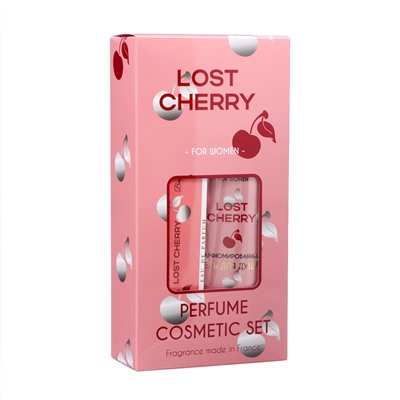 Подарочный набор косметики женский Lost Cherry: гель для душа, 250 мл + парфюмерная вода, 33 мл