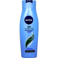 Шампунь + бальзам Nivea Экспресс-уход 2 в 1, для всех типов волос, 250 мл