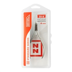 Nippon Nippers Кусачки маникюрные для кутикулы / Standard NN_NS-01-4, двойная пружина, ручная заточка, 4 мм