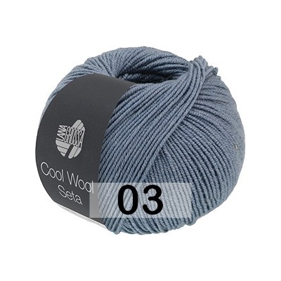 Пряжа Lana Grossa Cool Wool Seta (моток 50 г/160 м)