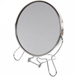 Зеркало настольное круглое ф12см мет.оправа (420-551)