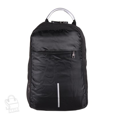 Рюкзак мужской текстильный 1809PS black S-Style