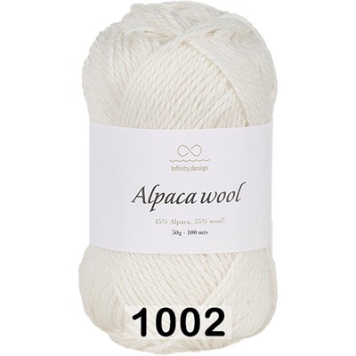 Пряжа Infinity Alpaca Wool (моток 50 г/100 м)