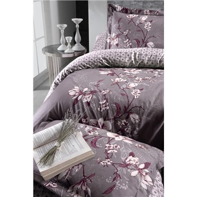 КПБ FIRST CHOICE Cotton Satin Evan Lilac S-476