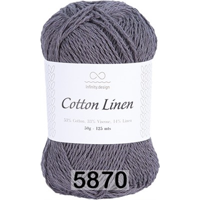 Пряжа Infinity Cotton Linen (моток 50 г/125 м)