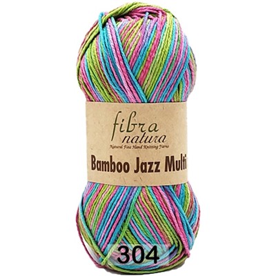 Пряжа Fibra Natura Bamboo Jazz multi (моток 50 г/120 м)