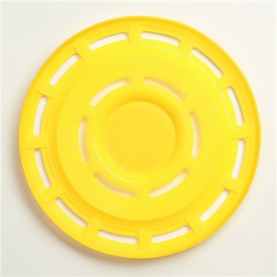 Фрисби, летающая тарелка, d-23 см, желтая