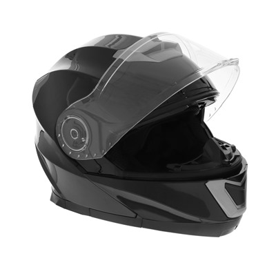 Шлем модуляр с двумя визорами, размер XXL (61), модель - BLD-160E, черный глянцевый