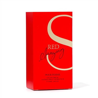 Туалетная вода женская red amazing, 100 мл No brand