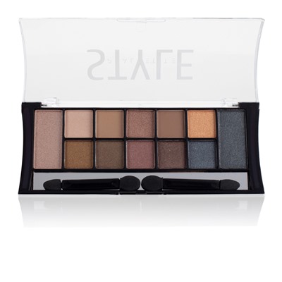 Триумф tf Палитра теней для век Style Palette Eyeshadow 901 золотой smoky 13869