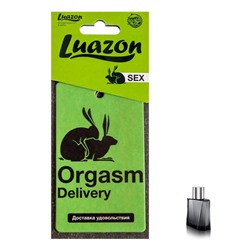 Ароматизатор в авто Orgasm, аромат: мужской парфюм
