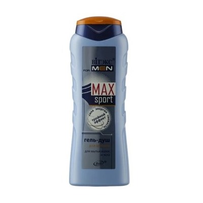 Витэкс For men MAXsport Гель-душ для мытья волос и тела 400 мл