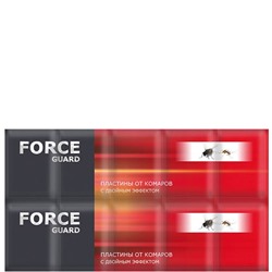 Средство от комаров пластины Force guard красные двойного действия И0002-0019 1/200