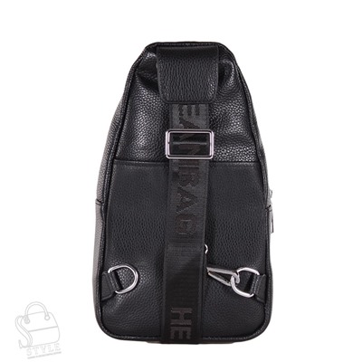 Рюкзак мужской кожаный 337H black Heanbag