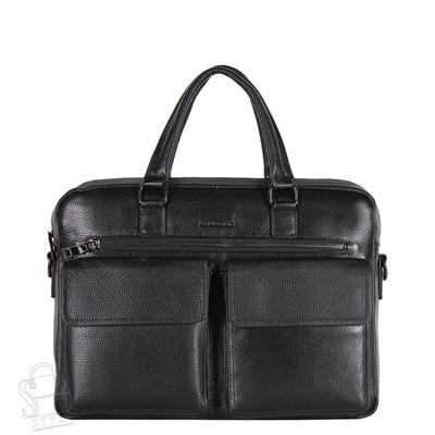 Портфель мужской кожаный 8218-8H black Heanbag