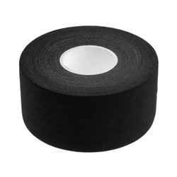 Лента клейкая тундра, тканевая, хоккейная, черная, 300 мкм, 48 мм х 25 м TUNDRA